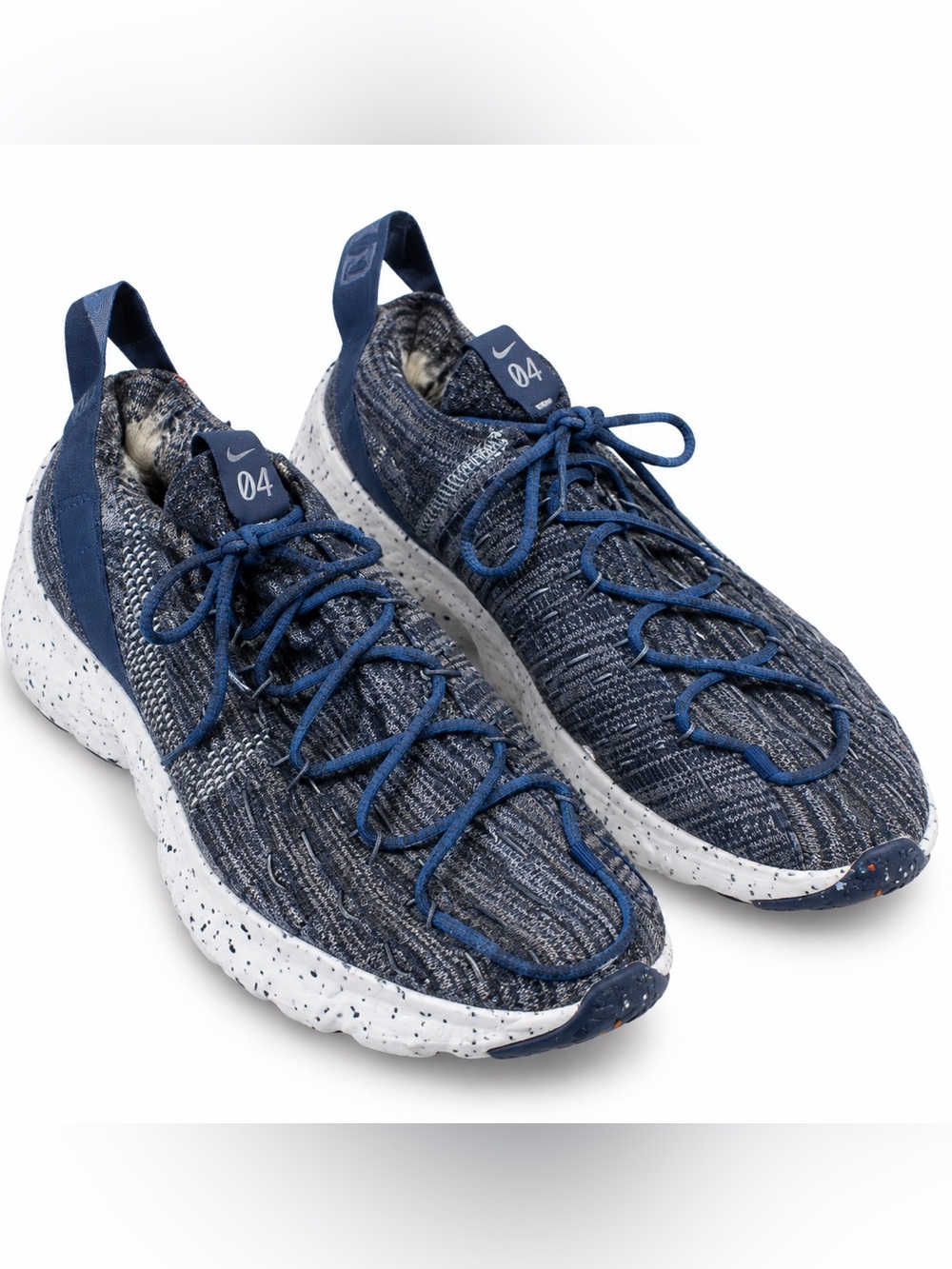 Men's Nike Space Hippies Athletic Sneakers in Charcoal Blue. Size 11